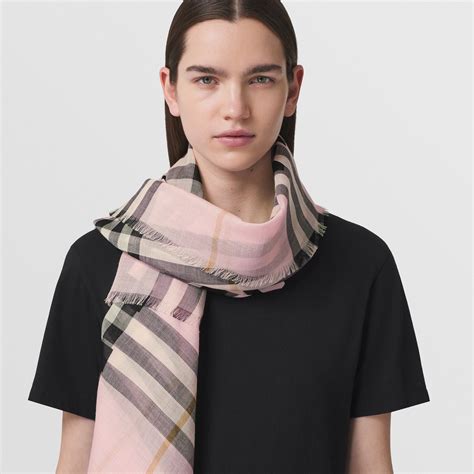 burberry pink scarf silk|personalised Burberry scarf.